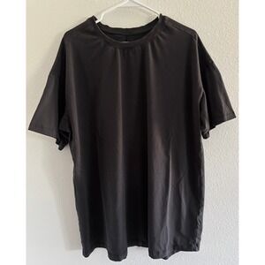 Pilcro T-Shirt Mens XL Gray Cotton Short Sleeve‎ Minimalist Capsule Quiet Luxury